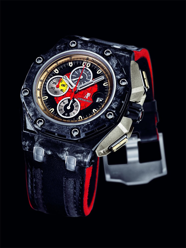 Audemars Piguet Royal Oak Offshore Grand Prix Forged Carbon watch REF: 26290IO.OO.A001VE.01 - Click Image to Close